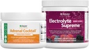 Jigsaw Health Bundle ¦ Adrenal Cocktail, 60 Servings (Jar), y Electrolye Supreme (Berry-Licious), 60 Servings (Jar)