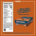 CLIF BUILDERS - Protein Bares - Chocolate Peanut Butter Flavor - 20g Protein (2.4 Ounce, 12 Cuenta) (Ahora Gluten Gratis)