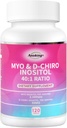 Myo-Inositol ' D-Chiro Inositol Suplemento para la Equilibrio hormonal para las Mujeres Ideal 40:1 Ratio Ovarian Health Support ← Apto para la Preconcepción