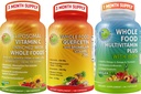 Vitaminas diarias completas - Quercetina con suplemento de bromelaina Subir con Multivitamin Plus para Hombres con Hierro y Liposomal Vitamina C Gel líquido - para inmuno, respiratorio, soporte digestivo
