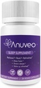 Ayuda natural al sueño Silencio No-Habit Formando Silencio Herbal Suplemento para dormir mejor con Valerian, Melatonina, Magnesio y Ashwagandha Silencioso píldoras para adultos (28 cápsulas Vegan)