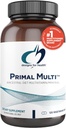 Diseños para la Salud Primal Multi - Paleo-Friendly Multivitamin Suplemento con Folate, Tocotrienols, Lutein + Broccoli Seed, Immune Support Vitaminas D (2000 UI), C + Zinc (120 cápsulas)