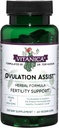 Vitanica Ovulation Assist - Ovarian Health &amp; Adrenal Support with Rhodiola Rosea, Holy Basil, Tribulus Terrestris & Chaste Tree - Herbal Dietary Supplement - Lady - 60 Vegan Caps
