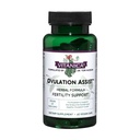 Vitanica Ovulation Assist - Ovarian Health &amp; Adrenal Support with Rhodiola Rosea, Holy Basil, Tribulus Terrestris & Chaste Tree - Herbal Dietary Supplement - Lady - 60 Vegan Caps