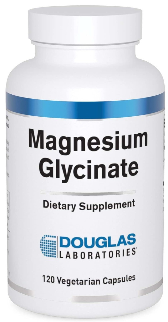 Douglas Laboratories - Magnesium Glycinate - Apoya la función normal del corazón y la formación del hueso - 120 Tablets