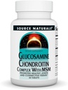 Fuente Naturals Complejo de condroitina de Glucosamina con MSM, promueve articulaciones saludables y tejidos conectivos* - 30 Tabletas