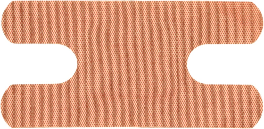 Tela estéril Henry Schein Bandas adhesivas Knuckle, 1,5" x 3" – Bandas de primeros auxilios para juntas finlandesas, flexibles y duraderas – 100/Bx