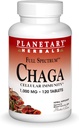 Herbals planetarios Chaga Full Spectrum, Enhance Cellular Immunity, 120 Count (Pack of 1)