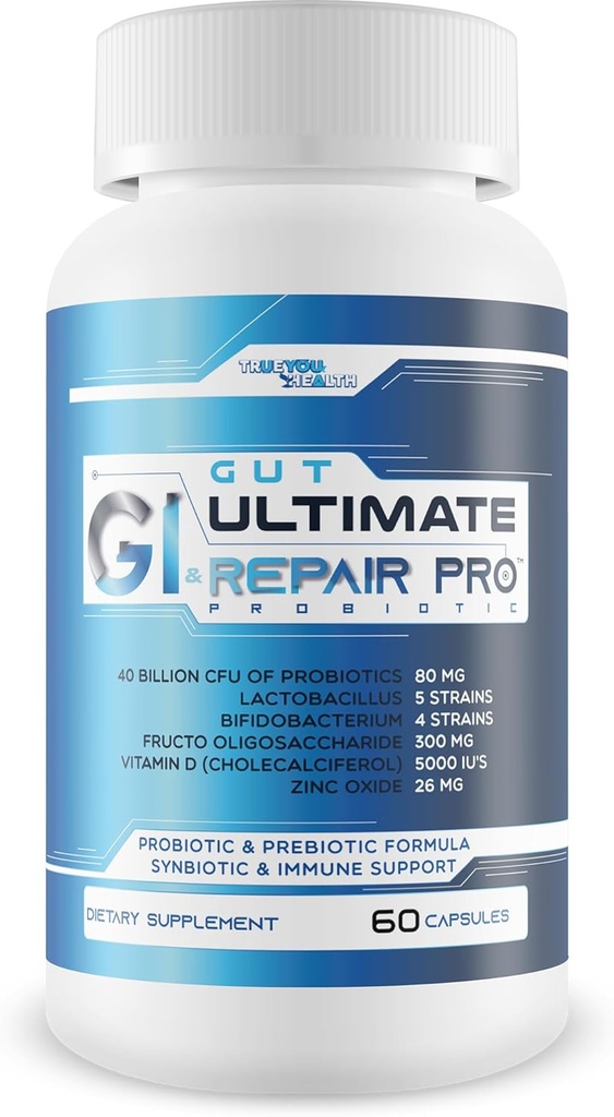 Gut & GI Ultimate Repair Probiotic - Nuestros mejores Probióticos Gut para GI Probiótico Completo, Gut, & Vag Support - Probiótico Vag Health - Probióticos para la Salud Gut y Vag - Vag Probióticos