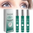Vision Enhance Massage Roller, Eye Roller to Enhances Visual Clarity, Natural Vision Enhancer Roller, Relieve Eye Strain, Fatiga y Descomfort 8 ml (3 Pcs)