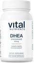 Nutrientes vitales DHEA 50mg ← Vegan Micronized DHEA Suplemento para Mujeres &amp; Hombres sometidos Soporta Equilibrio hormonal ← Apoyos Metabolismo saludable del azúcar &amp; minerales TEN Gluten, Dairy, Soy Free TEN 60 cápsulas