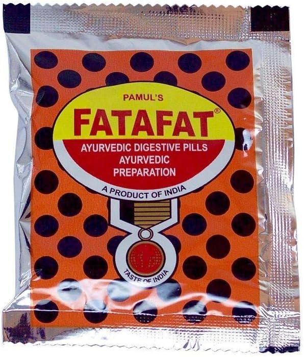 Fatafat Ayurvedic Digestive Pills (10x Packs x 13g Cada uno) por Indian Fancy