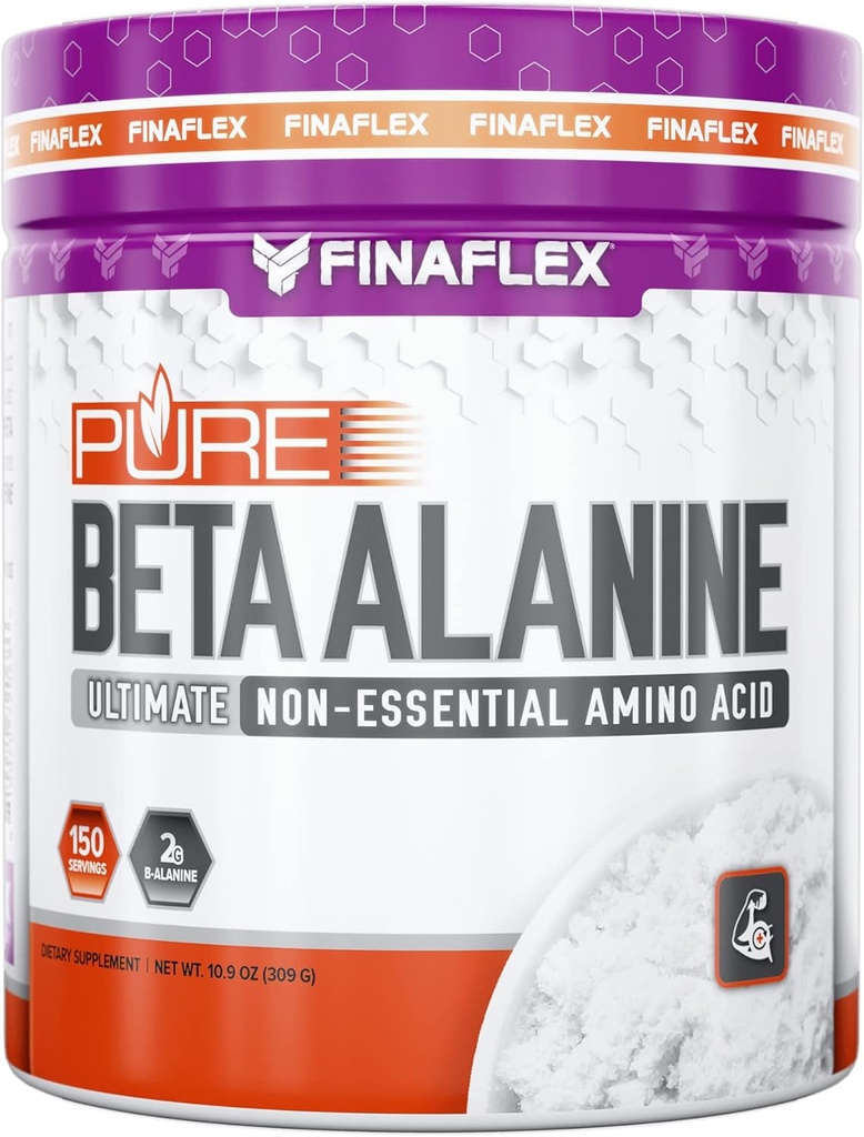 FINAFLEX BETA Alanine, Unflavored - 10.9 oz - Fórmula de Aminoácidos No Esencial - Apoyos El Cuerpo &amp; Rendimiento - 150 Servimientos