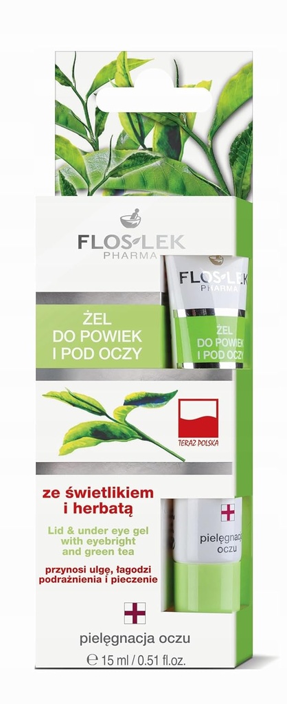 Lid ' Under Eye Gel con Eyebright y té verde 15 Ml