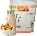 Fuel Vegan Protein Powder Fruit Flavor - 21g de Proteína Cada Serving, Delicious Plant-Based Blend for Muscle Growth, Crafted from Pea, with Vegan D3, Sin sabores artificiales, sin gluten
