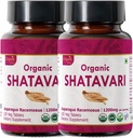 Shatavari 120 Tablets ← Espárragos Racemosus (Shatavari) Silencio USDA Orgánica Certificada  Apoyo a la Salud de las Mujeres y el Sistema Inmunitario ← Suplemento dietético 120tab - Pack of 2