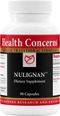 Preocupaciones de salud NuLignan – Alivio de la menopausia &amp; Saldo hormonal – Soporte cardiovascular y estrógeno – Suplemento herbal chino para hombres y mujeres – Bone & Heart Health – 90 cápsulas