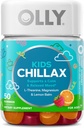 OLLY Kids Chillax Gummies, Magnesium, L-Theanine, Lemon Balm, Chewable Suplemento, Sherbet Flavor