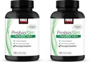 Factor de fuerza ProbioSlim + Prebiótico Fiber Perder peso Suplemento para Mujeres y Hombres, Probiótico y Prebiótico Salud Digestiva Apoyo con Té Verde Extracto y Psyllium Husk Fiber, 120 cápsulas