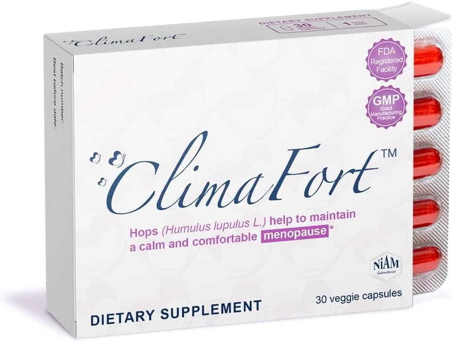 ClimaFort - Menopause Capsules - Suplemento alimenticio