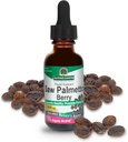 Respuesta de la naturaleza Saw Palmetto Berry Extract Herbal Supplement with Organic Alcohol, 1-Fluid Ounce ¦ Apoya la salud de la próstata ¦ Minimize Hair Loss  Maintain Healthy Bladder