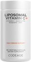 Vitamina Liposomal C 1500mg con Zinc, Elderberry, Citrus Bioflavonoids Grapefruit, Lemon, Orange Powder, Quercetin & Rose HIPS Fruit – Suplemento Vegan - Non-GMO, Vegan Pills, 180 cápsulas