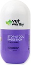 Vet Worthy Stop Stool Ingestion -Coprophagia - Perros Suplemento para prevenir el consumo de heces - Suplemento de perros con Yucca Schidigera, Parsley Leaf, Chamomile, Thiamine - Liver Flavor, 120 Chewable Tablets