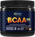 Biochem BCAA Powder Peach Mango 5g – 30 Servings peru Vegan, Gluten Free, Keto, Instantized 2:1 BCAA Suplemento para la recuperación muscular, sintesis proteína " Hydration  durable Electrolyte Amino Acid Powder