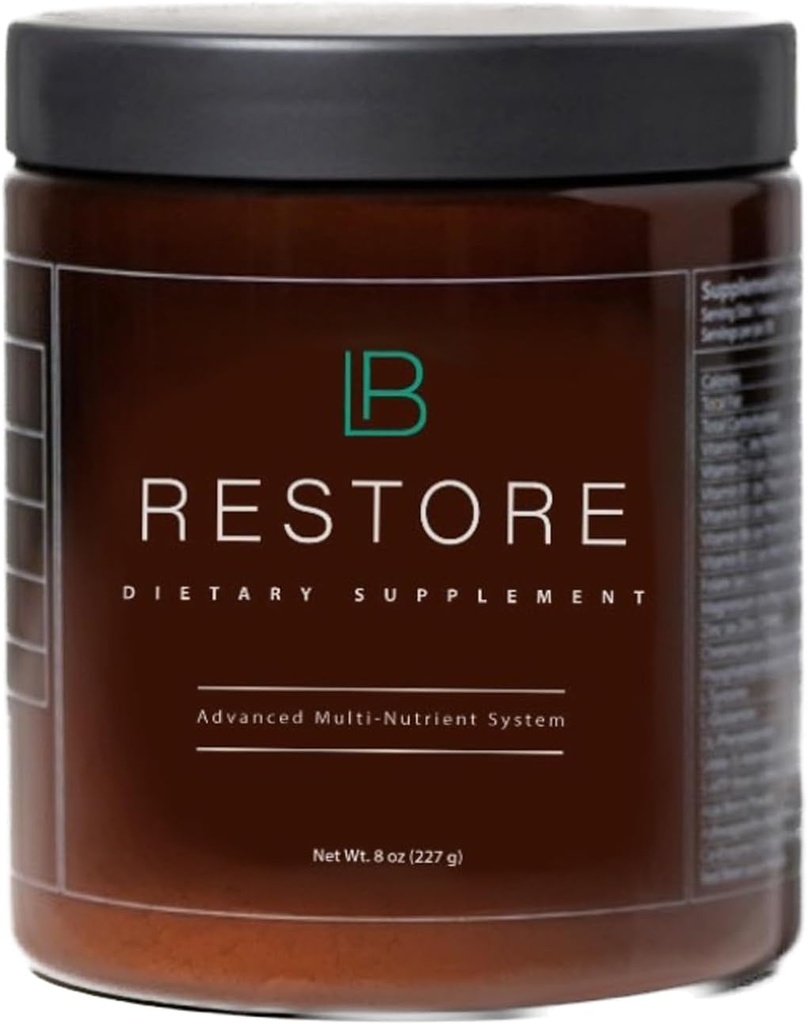 Restore Advanced Multi-Nutrient System Pure Powder Formula - 30 Day Balance Supplement - Contiene potentes antioxidantes, minerales, ácidos esenciales y ácidos grasos