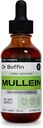 Mullein Leaf Liquid Extract 2 FL OZ - Extra Strenght  sometida Advanced Formula - Suplemento natural Liquid Tintura - Lung Cleanse and Detox - Respiratory Health and Immune Support Drops