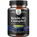 Suplemento Nootropic Memory para el soporte cerebral - Planchas de memoria para el boóster de energía cerebral y natural - Vitamina B 12 Bacopa Monnieri Rhodiola Rosea DMAE Ginkgo Biloba Phosphatidylserine Suplemento
