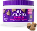 Wellness Salmon Flavored Soft Chew Immune & Alergía Suplementos para perros, 45 Cuenta