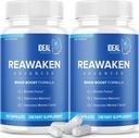 Reawaken Brain Boost Suplemento para Memory Advanced Formula (2 Pack - 120 cápsulas)