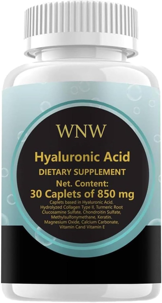 New Hyaluronic-Acid 30 Caplets 850 mg (1PCS)