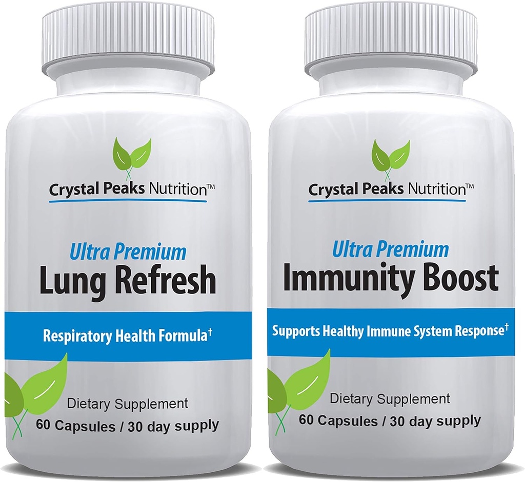 Lung Health and Immunity System Support Suplementos ← Mejorar el aliento y fortalecer su defensa inmunitaria Silencioso 30-Day Supply of each