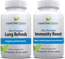 Lung Health and Immunity System Support Suplementos ← Mejorar el aliento y fortalecer su defensa inmunitaria Silencioso 30-Day Supply of each