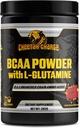 BCAA Powder with L-Glutamine TENIDO 2:1 Aminoácidos de cadena ramificada TENIDO Post Workout Recovery Powder - 45 Servings (Fruit Punch)
