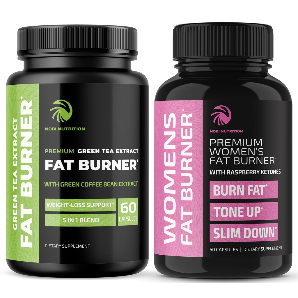 Quemadores de grasa para mujeres - Rasberry Ketones y pérdida de peso de té verde - 60 Condes