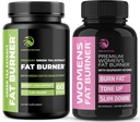 Fat Burners for Women - Rasberry Ketones and Green Tea Weight Loss - 60 Counts