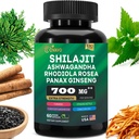 Shilajit Pure Himalayan 9000MG, Ashwagandha 2000MG, Rhodiola Rosea 1000MG, Panax Ginseng 1500MG, Turmeric 500MG, Gingko Biloba 500MG, Stinginginginging Nettle 250MG, Cordyceps Mushroom 500MG