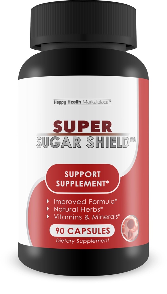 Super Sugar Support - Our Best Berberine Glucose Support Supplement - Sugar Health Blood Health & Immune Health - Vitamin, Mineral, Herbal Formula for Advanced Sugar Support Supplement