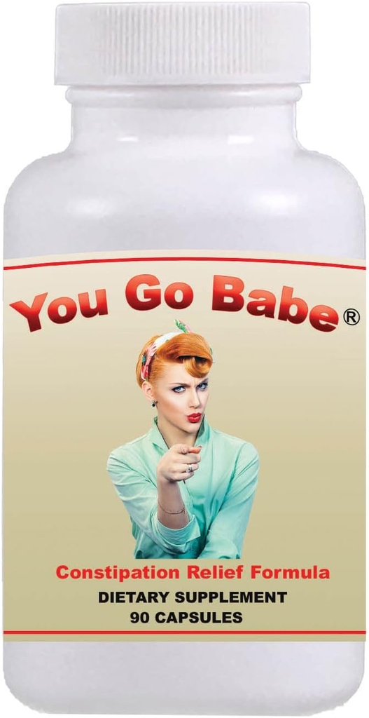Go Babe® Constipation Relief Formula - 90 cápsulas