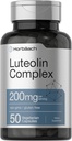 Horbäach Luteolin Complex Suplemento Silencio con Rutin ← 50 Capsules  Vegetarian, Non-GMO &amp; Gluten Free Flavonoid Formula