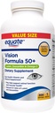 Equate Vision Fórmula 50+ Lutein, Zeaxanthin &amp; Omega-3, 300 Softgels
