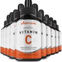 Vitamina Liposomal C 2000mg Líquido para adultos, alta absorción VIT C, Maximizar la vitamina C, bueno para el sistema inmunológico " Antioxidante, 60ML (10 botellas)