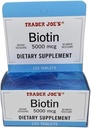 Suplemento dietético Trader Joe's Biotin 5000 mcg