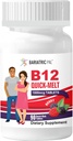 BariatricPal 1000mcg B12 Derrames rápidos sin azúcar (90 Cuenta) - Berry