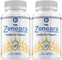 (2 Pack) Zeneara - Advanced Formula Healthy Ear Support, Hearing Health, and Wellness, 120 Capsules