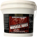 Ultimate Nutrition Muscle Juice, Weight Gain Drink Mix - Mass Gainer Workout Powder for Men &amp; Women - Suplemento para el crecimiento del músculo magro &amp; Immune Support with 55g Protein - Chocolate, 13.2lb