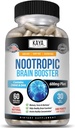 Kaya Naturals - Booster Cerebro Nootropic - para Memoria & Focus - Suplemento de Apoyo Cerebral - Focus " Concentration " Learning Accuracy - Función Cognitiva - 60 Conde